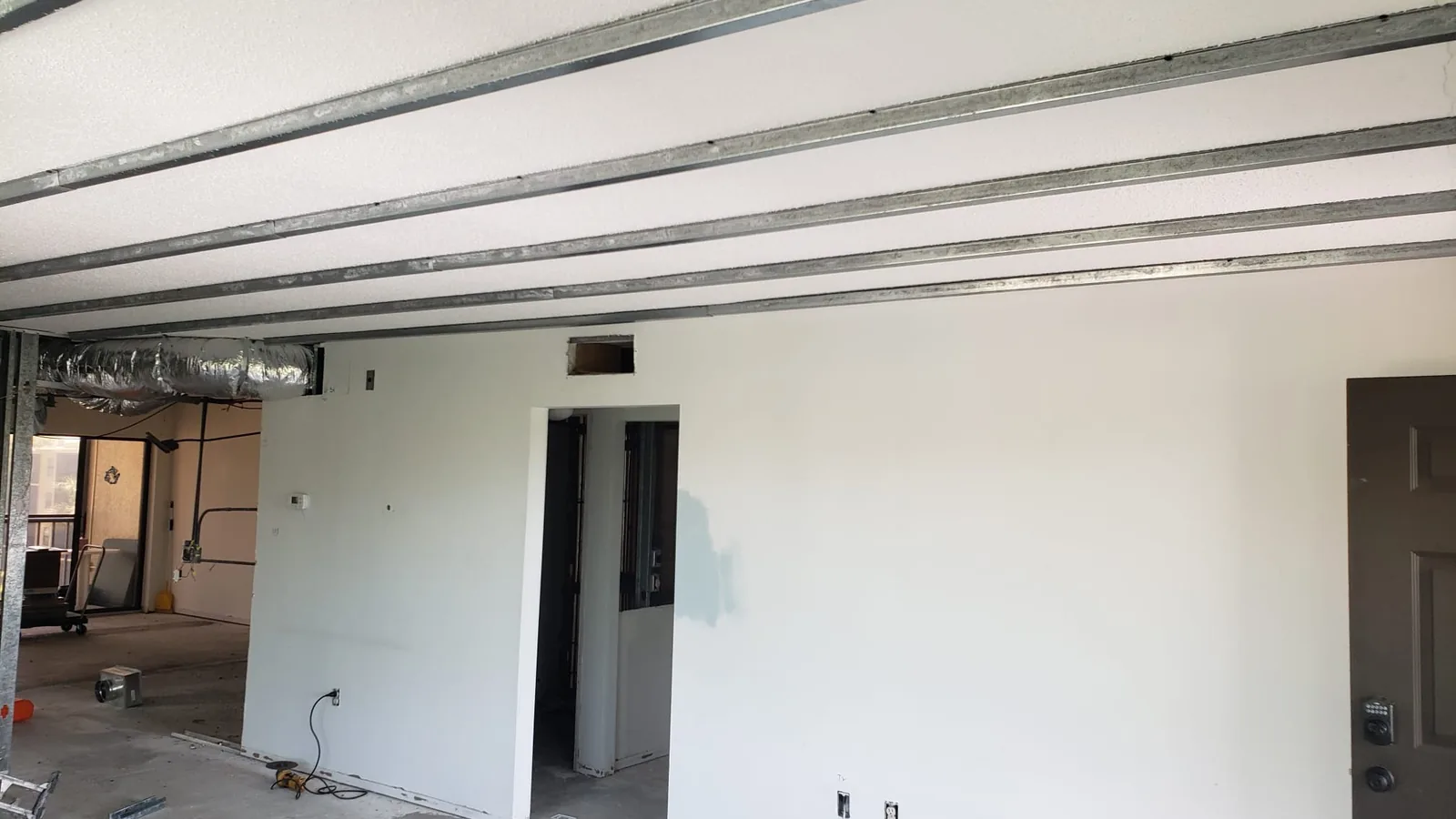 Level 5 smooth drywall finish in a Sarasota home